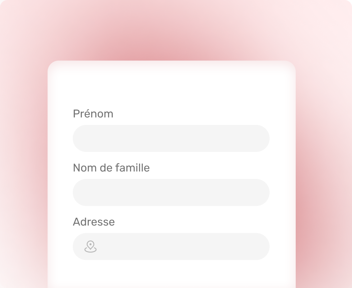 Remplir un court formulaire